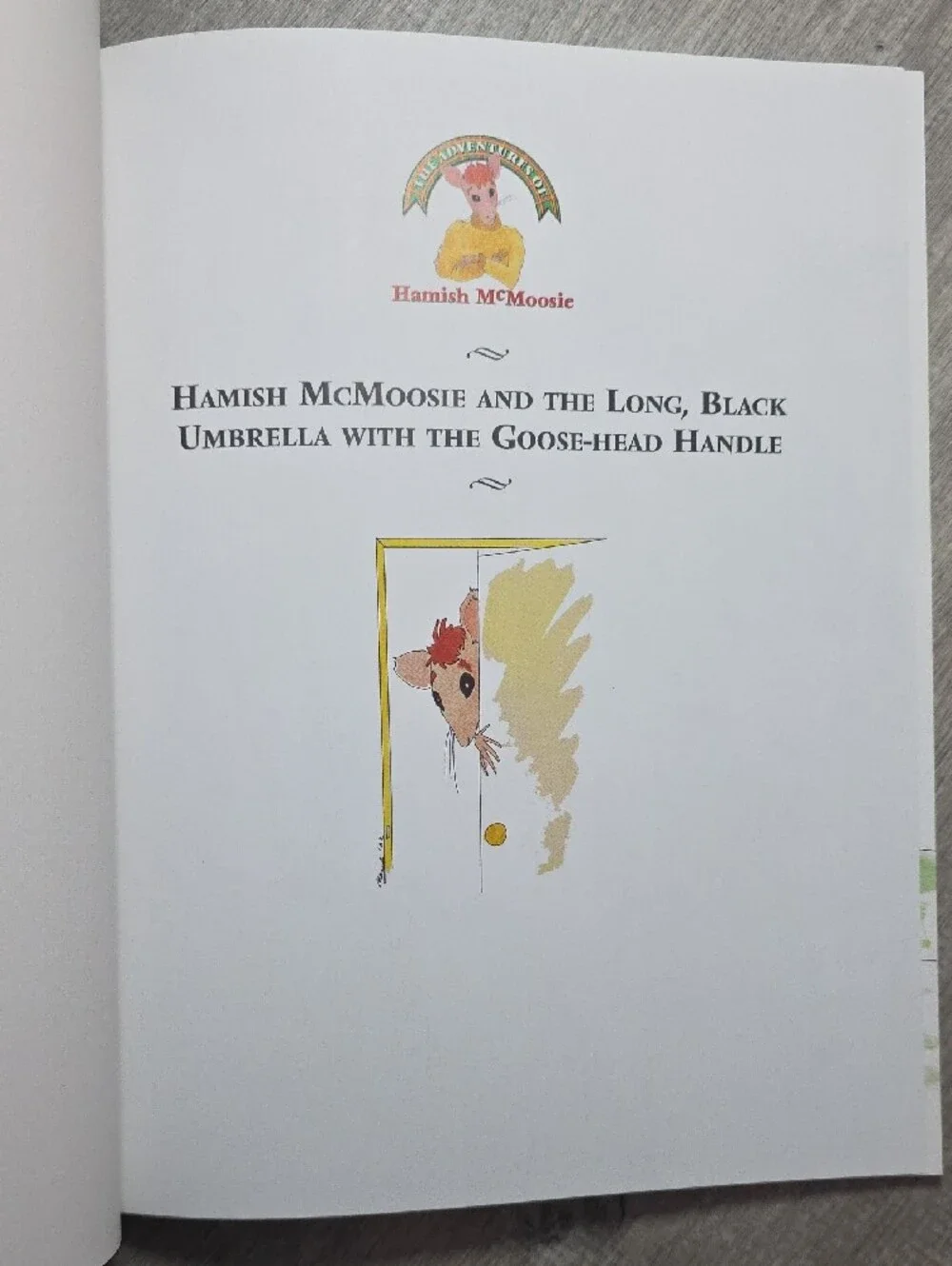 Hamish McMoosie Kids Book - Purple Cover